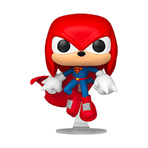 Figura POP Heroes: Sonic The Hedgehog X DC Comics: Knuckles as Superman