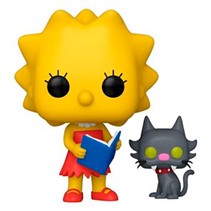 Figura POP&Buddy: Simpsons Lisa con Bola de nieve 10cm