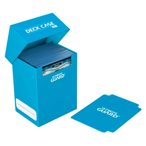 Caja Archivador de Cartas Ultimated Guard Deck Case 80+ Estándar Azul Claro