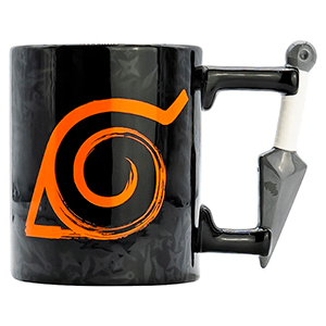 Taza 3D Naruto Kunai Konoha