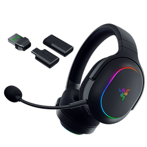 Razer Barracuda X Chroma Bluetooth Wireless Negro PC - PS5 - PS4 - XBOX - Switch - Movil - Auriculares Gaming
