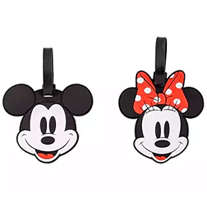 Etiqueta para Equipaje Disney : Mickey y Minnie Mouse
