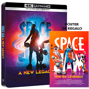 Space Jam Nuevas Leyendas 4K + BD Edición Steelbook