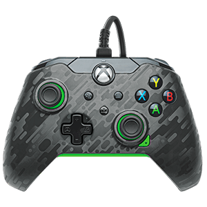 Controller con Cable PDP Neon Carbon XSX-XONE-PC -Licencia oficial-