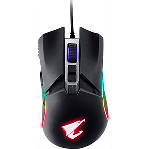 Gigabyte Aorus M5 USB A Óptico 16000 DPI - Raton Gaming