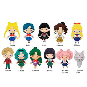 Colgante 3D Sailor Moon Series 3 para Mochilas y bolsos (surtido)
