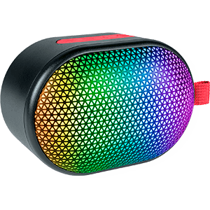Altavoz compacto luminoso multicolor