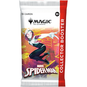 Sobre de cartas Magic the Gathering Spider-Man Collector Booster (inglés)