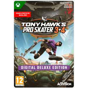 Tony Hawk´S™ Pro Skater™ 3 + 4 - Digital Deluxe Edition (Pre-Purchase/Launch Day) Xbox Series X|S and Xbox One and Win 10