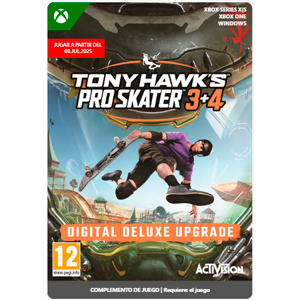 Tony Hawk´S™ Pro Skater™ 3 + 4 - Digital Deluxe Upgrade (Pre-Purchase/Launch Day) Xbox Series X|S and Xbox One and Win 10