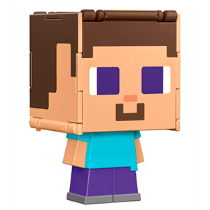 Minecraft Figura Intercambiable 2 en 1 Flippin Figs Surtido