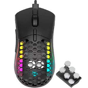 GAME MX-WCI RGB Carcasa Intercambiable Con Pesas - Raton Gaming