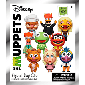 Colgante 3D Disney The Muppets para Mochilas y bolsos (surtido)