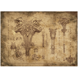 Blades of Fire - Day 1 Edition – Lámina Exclusivo GAME