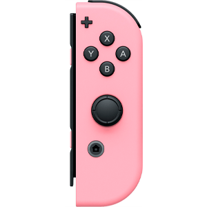 Joy-Con Derecho Rosa Pastel