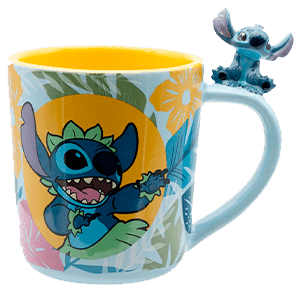 Taza 3D Disney Stitch Hawaiano