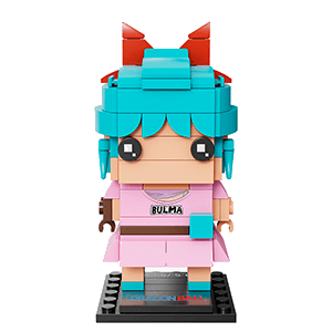 Set de Construccion Dragon Ball Bulma de 10 cm