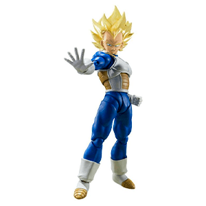 Figura Dragon Ball Z Super Saiyan Vegeta Awakened Blood Version de 14 cm