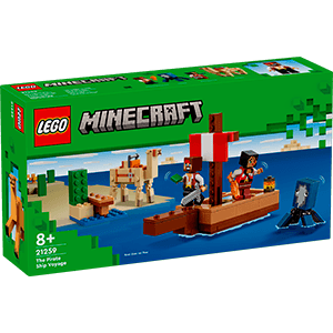 LEGO Minecraft: El Viaje En El Barco Pirata 21259
