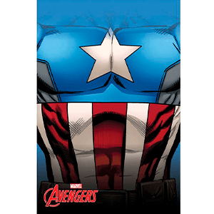 Manta coralina Capitan America Vengadores Marvel