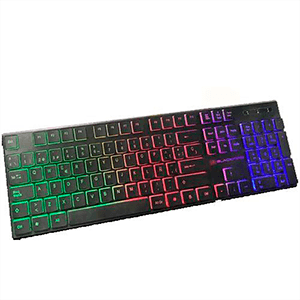 Teclado Gaming Slim Blackfire BFX-301 RGB