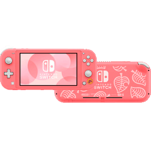 Nintendo Switch Lite Animal Crossing Coral