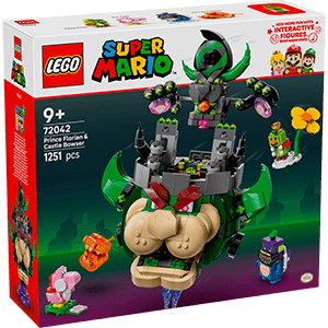 LEGO Super Mario Príncipe Florian y Bowser Castillo 72042