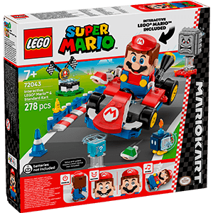 LEGO Super Mario Kart Interactivo y Kart Estándar 72043