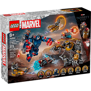 LEGO Super Heroes Marvel Thor De Vengadores: Endgame Vs. Chitauri 76322
