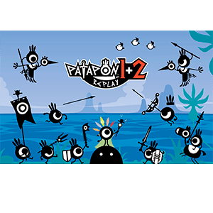 Patapon 1+2 Replay – Set de pegatinas Exclusivo GAME
