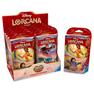 Caja (8 uds) Disney Lorcana: Reign of Jafar Starter Deck (inglés)