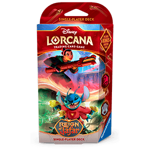 Disney Lorcana: Reign of Jafar Starter Deck A - Ametista & Acciaio (inglés)