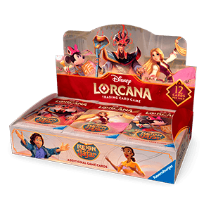 Caja (24 uds) Disney Lorcana: Reign of Jafar Booster Pack Individual (ingles)