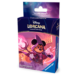Disney Lorcana: Reign of Jafar Starter Card Sleeves A - Mickey Mouse – Wayward Sorcerer