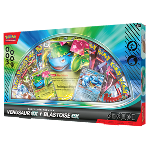 Caja EX Premium Venusaur/Blastoise Pokemon TCG