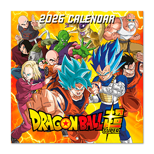 Calendario 2026 Dragon Ball 30x30 cm