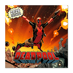 Calendario 2026 Marvel Deadpool 30x30 cm