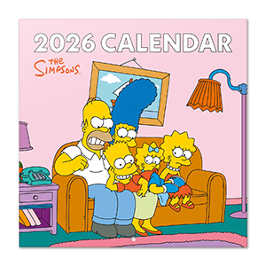 Calendario 2026 The Simpsons 30x30 cm