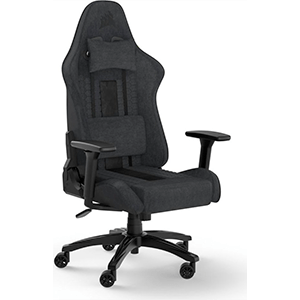CORSAIR TC100 Relaxed - Fabric - Grey/Black - Silla Gaming (REACONDICIONADO) para PC GAMING en GAME.es