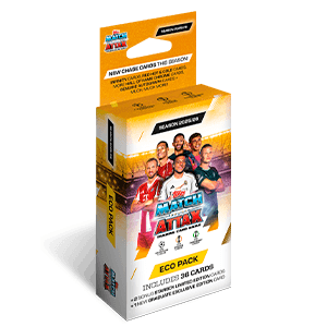 Eco pack de cartas Match Attax UCL 2025-26