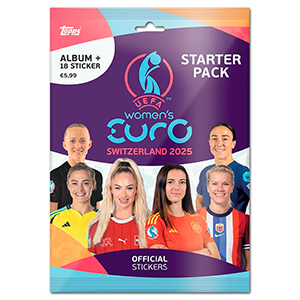 Starter pack cromos Euro Women 2025