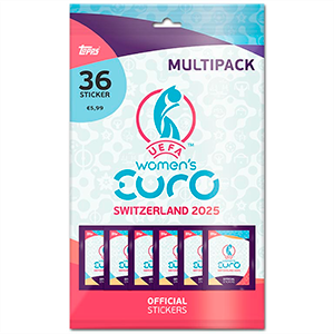 Multipack cromos Euro Women 2025