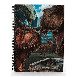 Libreta 3D Jurassic World Selfie