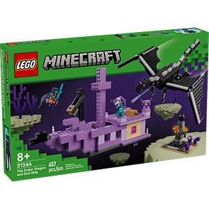 LEGO Minecraft: El Dragón Ender Y El Barco Del End 21264