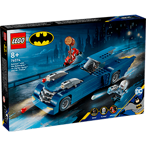 LEGO Super Heroes DC: Batman Con Batmóvil Vs. Harley Quinn Y Mr. Freeze 76274
