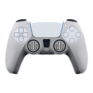 Funda de Silicona + 2 Grips para mando DualSense FR-Tec Transparente