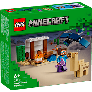 LEGO Minecraft: La Expedición de Steve al Desierto 21251
