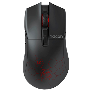 Nacon PCGM-190 Inalambrico Negro - Raton Gaming