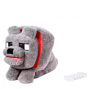 Peluche Interactivo Minecraft Lobo