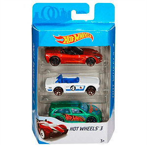 Pack de 3 Vehiculos Hot Wheels (surtido)